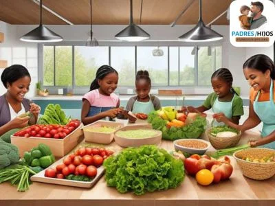 Actividades de alimentación saludable para niños