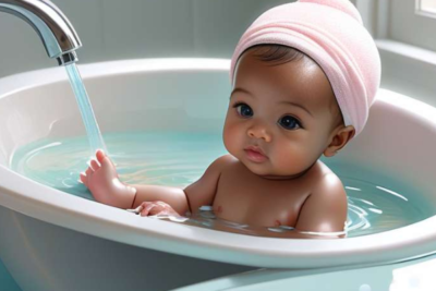 Cómo bañar a un recién nacido de manera segura y amorosa: Guía para papás y mamás