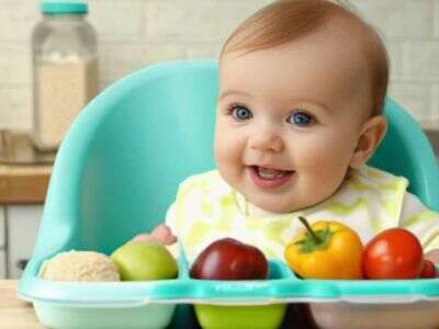 Horarios de comida para bebés de 9 meses